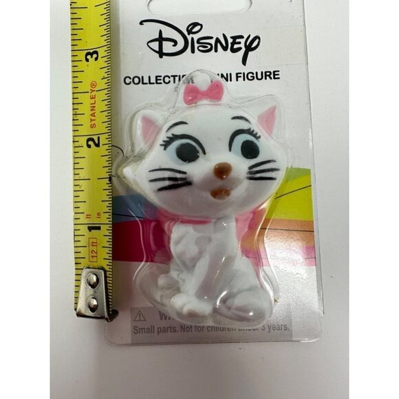 Disney Collectible Mini Figure Marie Aristocats Figurine Cake Topper Toy Gift - Picture 5 of 5